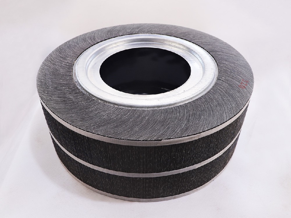 Calcined Corundum - Calcined Aluminum Oxide Flap Wheel with Metal Chuck for Rust Removing