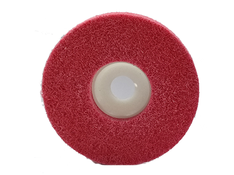 Red Nylon Polish Pad